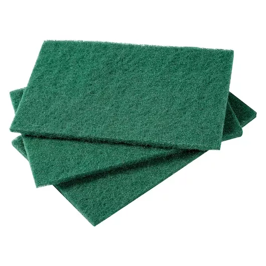 Amercare Royal Medium Duty Green Scouring Pad, 20 Each