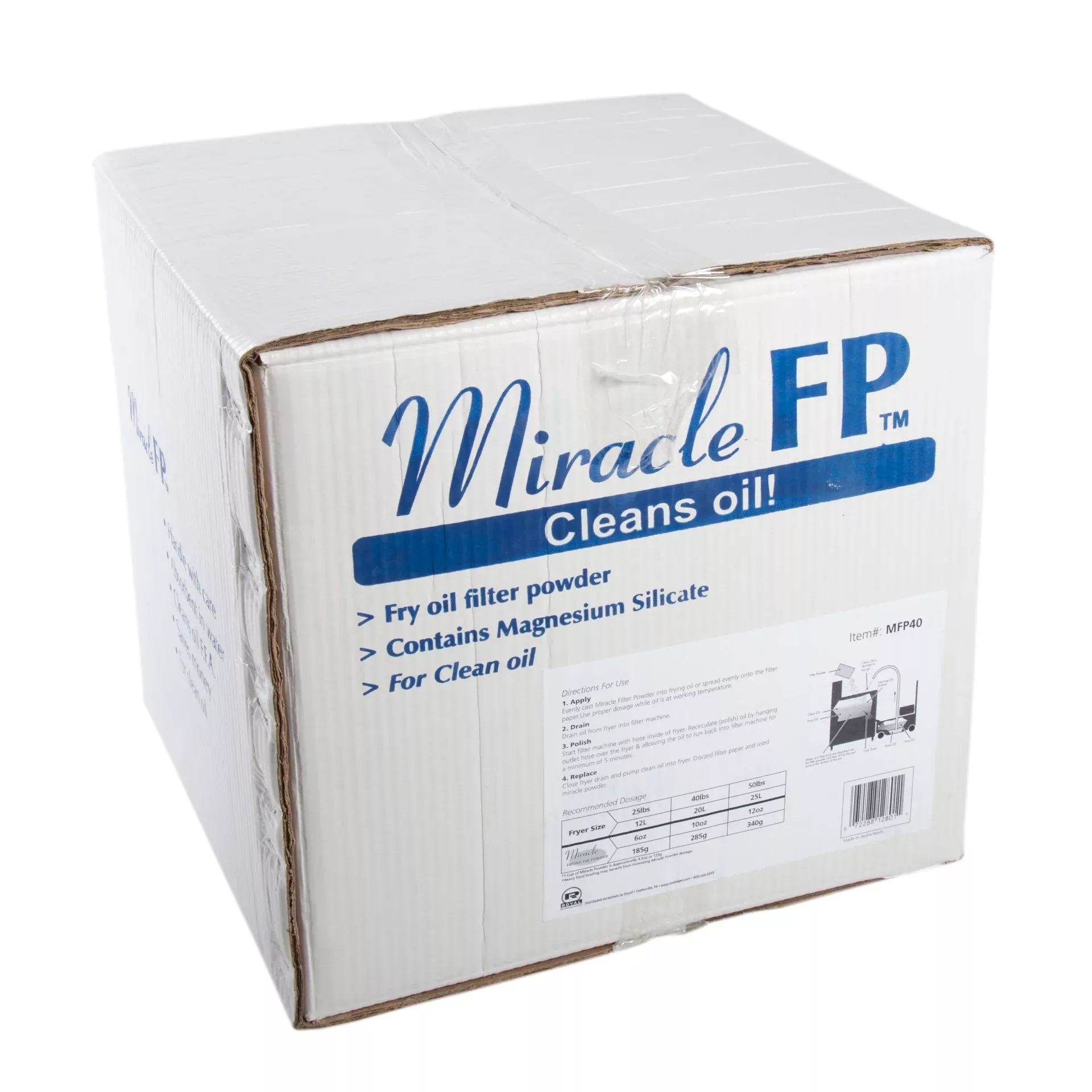 Amercare Royal Miracle Filter Powder Magnesium Silicate Pkd 40 Pound