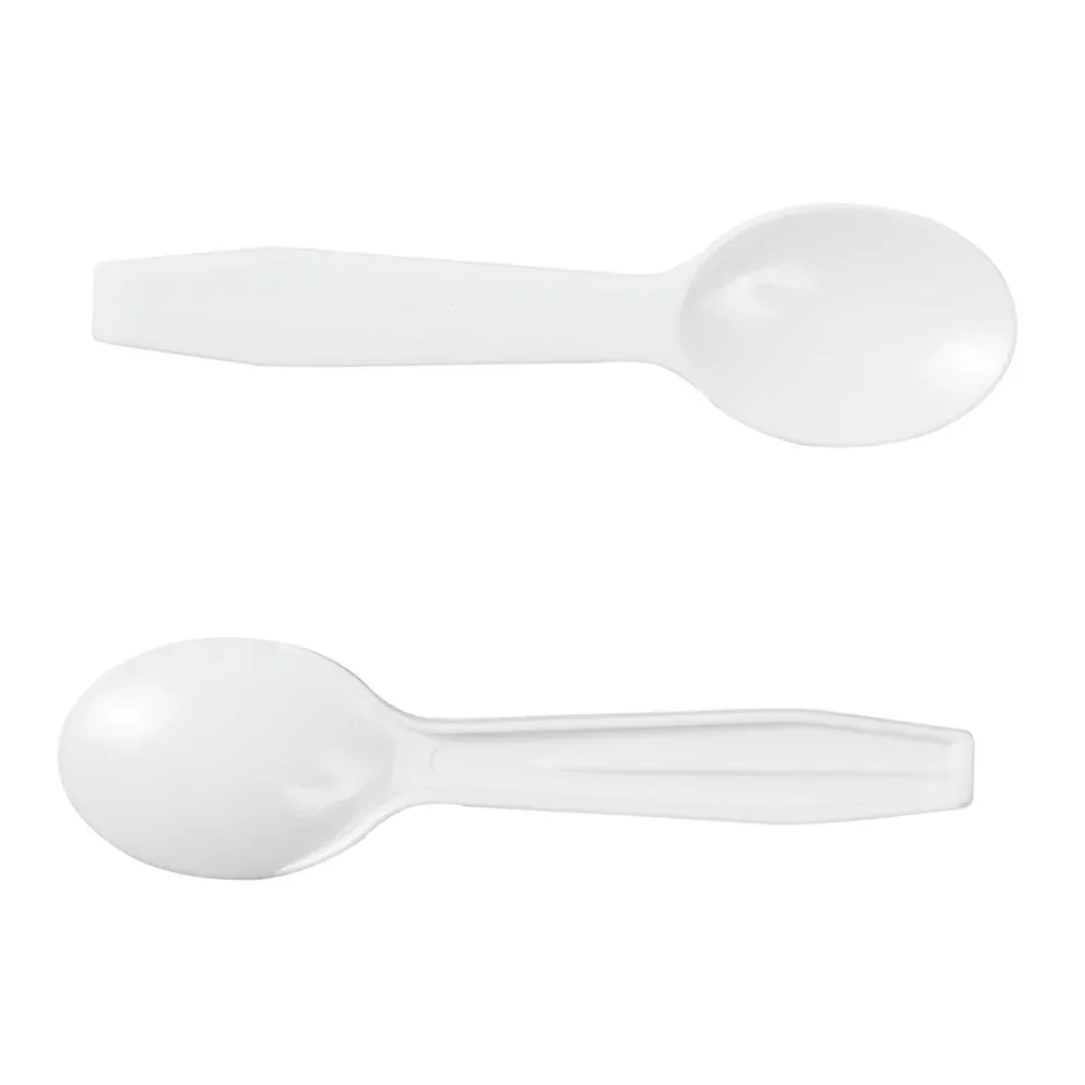 Amercare Royal Taster Spoon White Plastic Pkd 1/3000 - 1 Per Case
