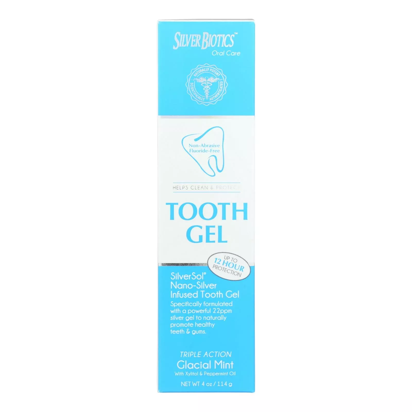American Biotech Labs - Silversol Tooth Gel - Xylitol - 4 Ounce