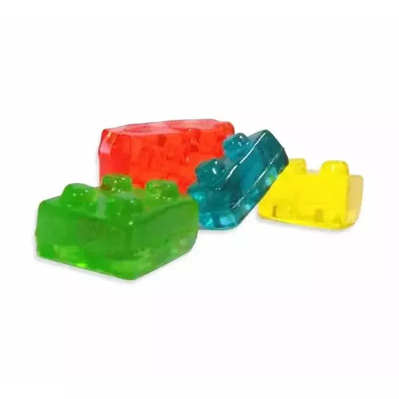 amos 4d gummy blocks candy: 2. 2-pound bag