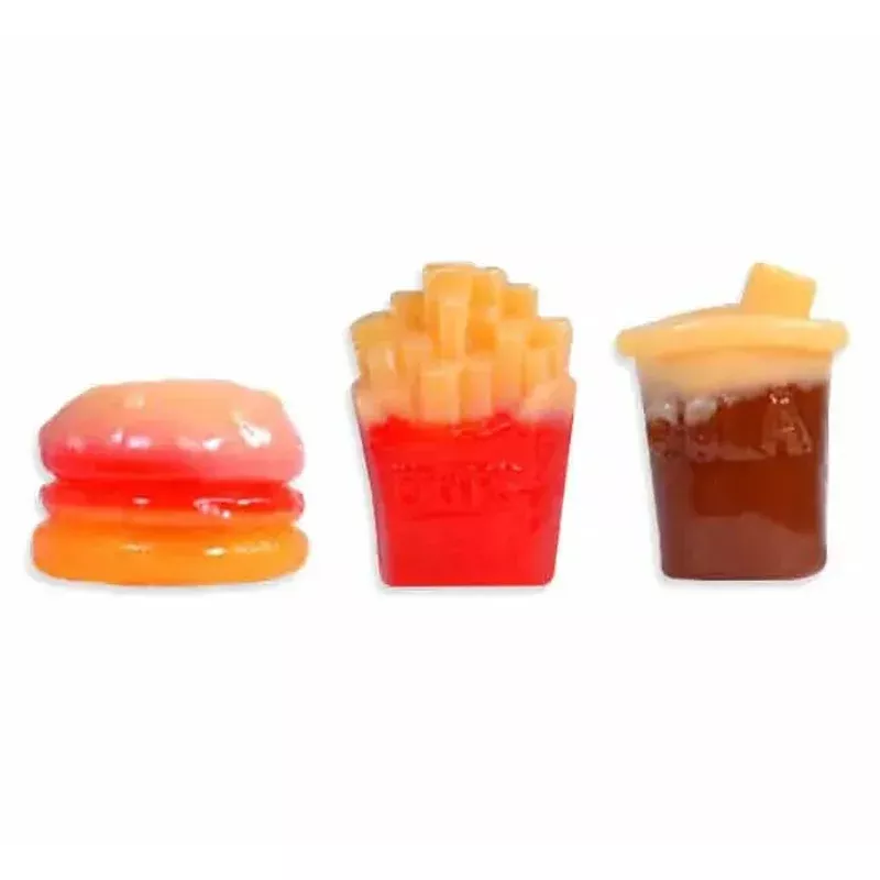 amos 4d gummy fast food candy: 2. 2-pound bag