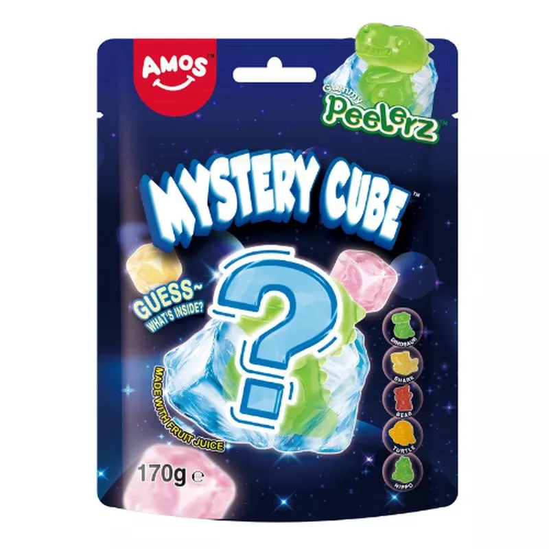 Amos Gummy Peelerz Mystery Cube 170g