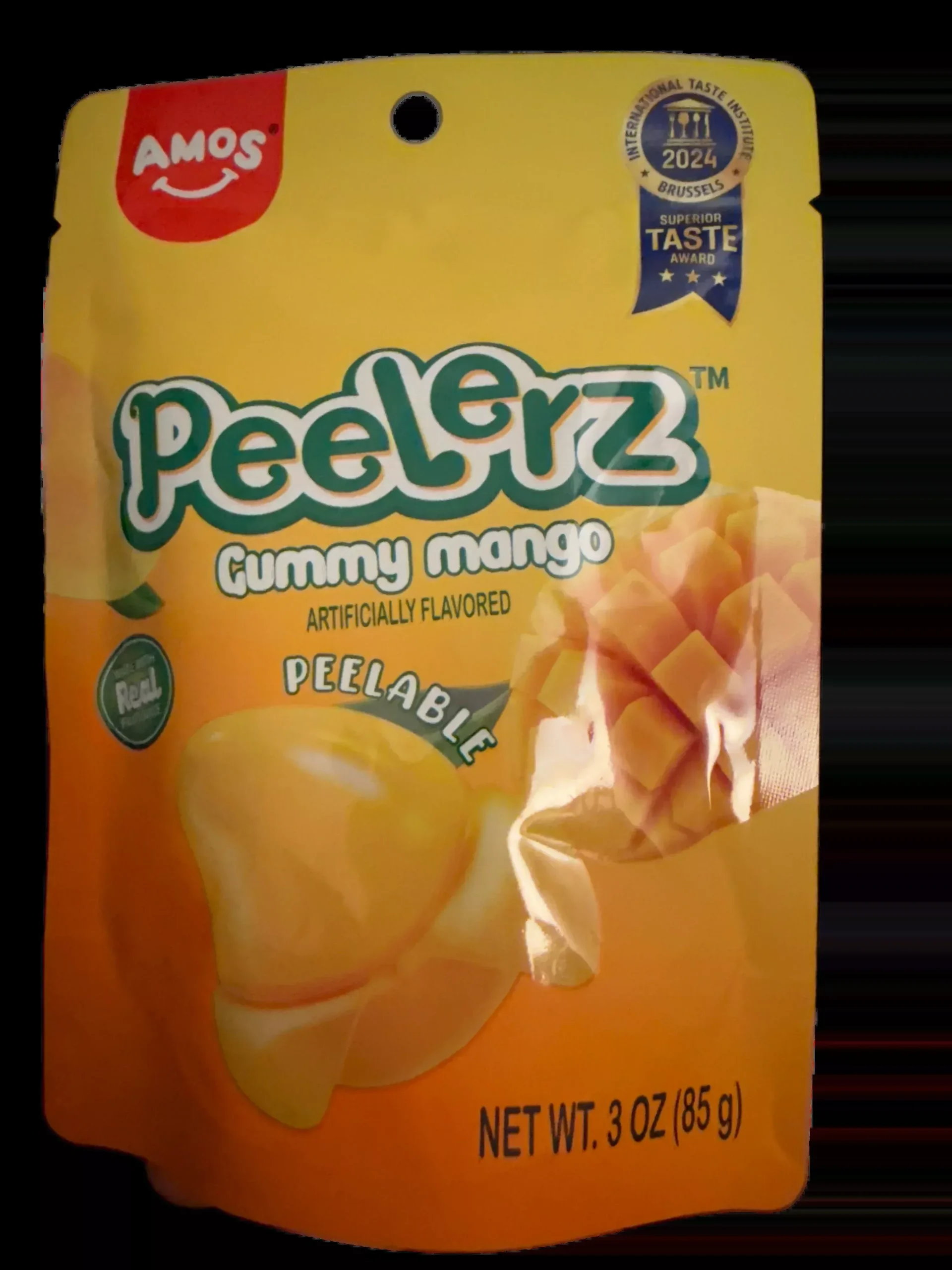 Amos Peelerz Gummy Mango 85G – U.S Edition