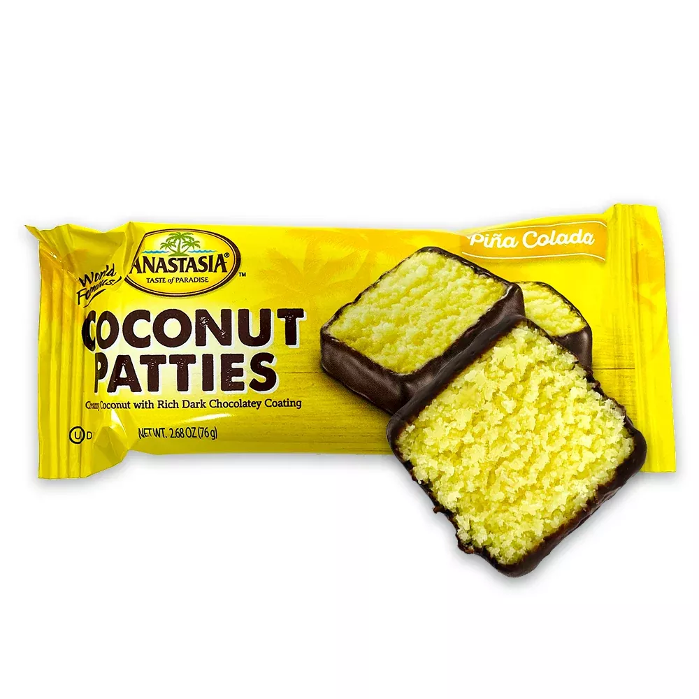 Anastasia Pina Colada Coconut Patties - 70g