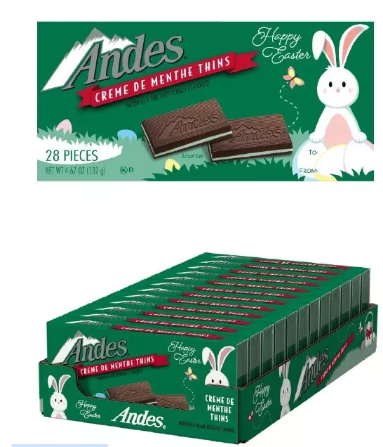 Andes Crème de Menthe Chocolate Mints - 28ct