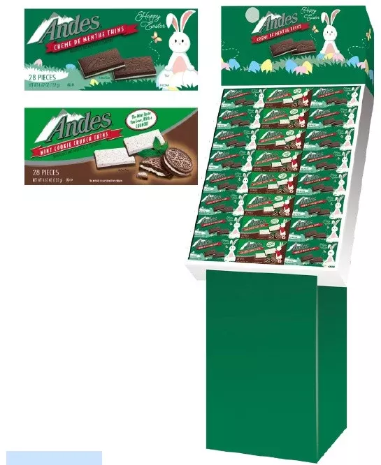 Andes Mixed Shipper Assorted Chocolate Mints - 96ct