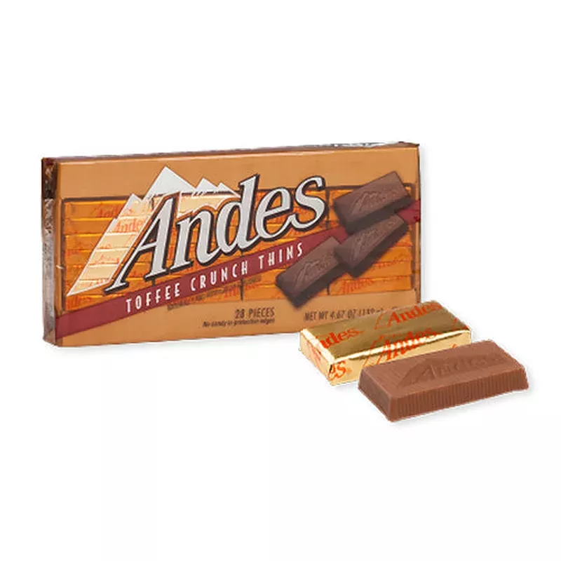 andes toffee crunch thins – 4. 67-oz. box