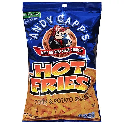 Andy Capp's Hot Fries: 12-Piece Case