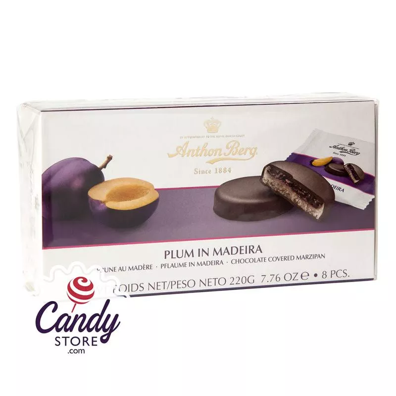Anthon Berg Plum In Madeira 7.76oz Boxes – 12ct