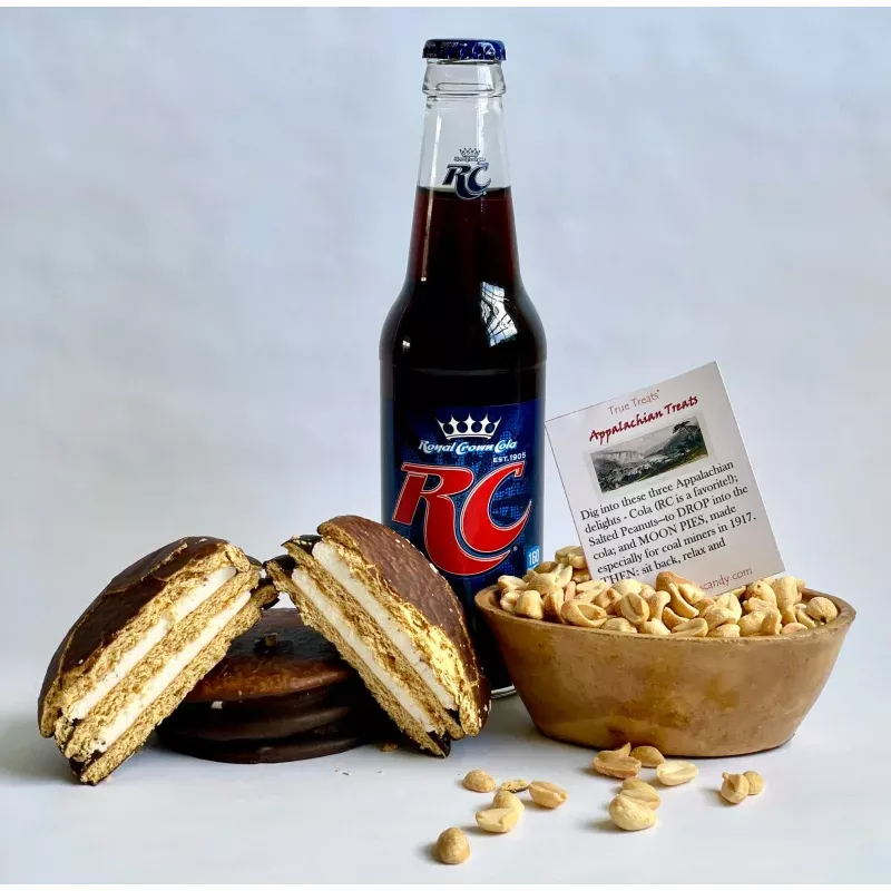 Appalachian Treats (RC Cola, Moon Pie, Peanuts)