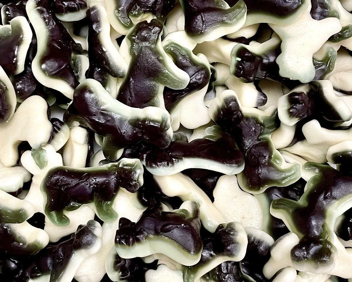 Apple Flavored Gummi Cows Bulk - 5 lbs.