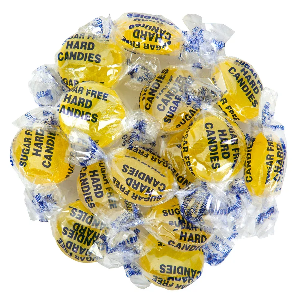 Arcor Sugar Free Lemon Hard Candy Discs - 6 LB