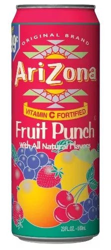 Arizona Tea Fpnch Pp99 23 oz 24 Per Case