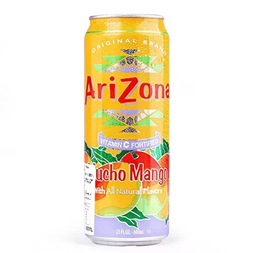 Arizona Tea Mango Pp99 23 oz 24 Per Case