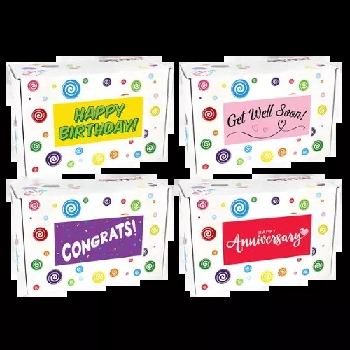 Assorted Sweet Celebration Gift Box – Our Sweet Picks, Your Story (Pick occasion, dietary preferences & gift message)