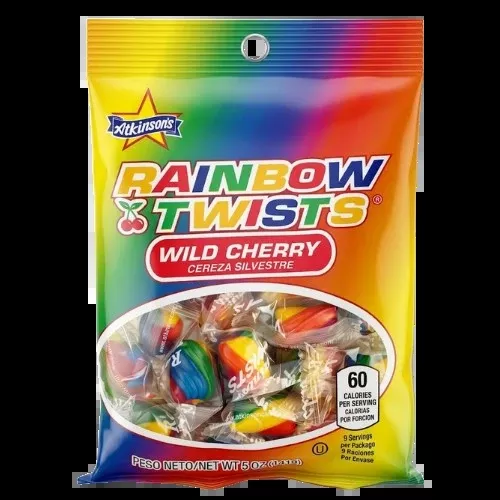 Atkinsons Rainbow Twists 5 oz. Bag