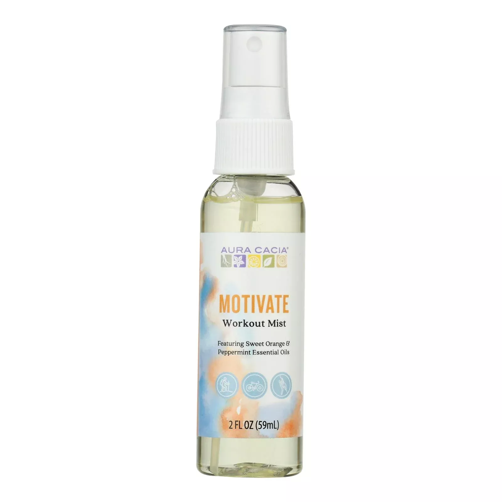 Aura Cacia - Mist Workout Motivate - 1 Each-2 Fluid Ounce