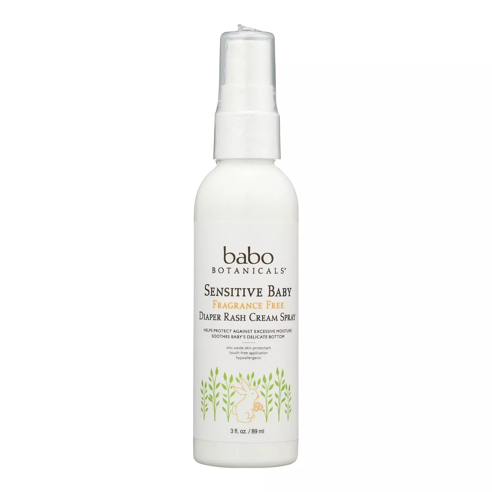 Babo Botanicals - Diaper Cream Spry Sensitive - 1 Each -3 Fluid Ounce