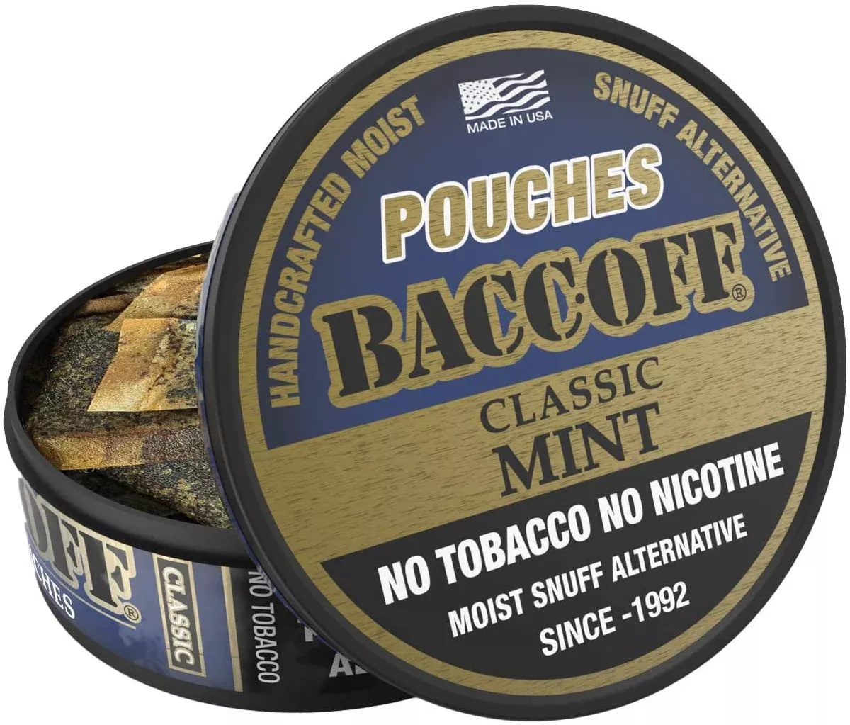 BaccOff Classic Mint Pouch 12 Per Box