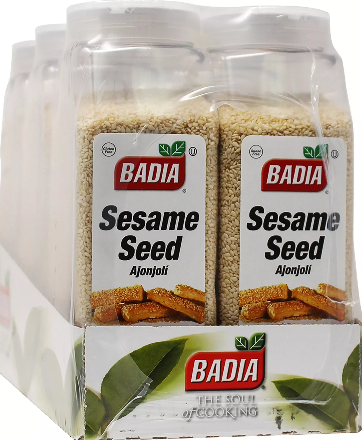 Badia Spices Badia Sesame Seed Hulled 16 Ounce Size - 6 Per Case