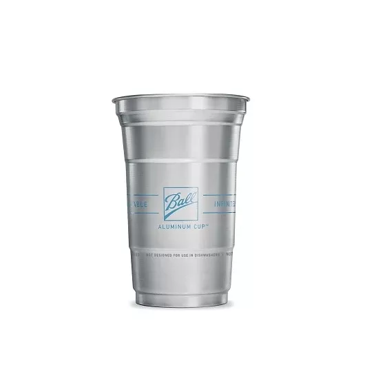 Ball Corporation Top Cup 20 Ounce Aluminum Cup 10 - 10 Each