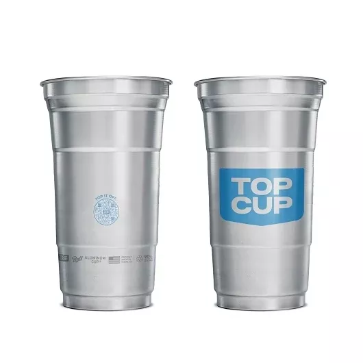 Ball Corporation Top Cup Blue Top Cup 12 Ounce - 450 Per Case