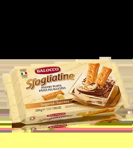 Balocco Sfogliatine Sugared Pastry Puffs, 200g