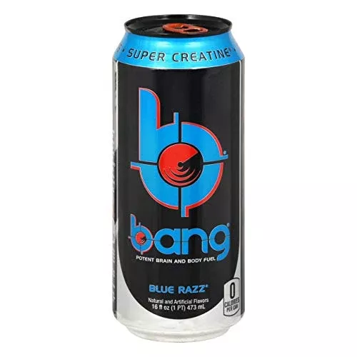 Bang Energy Blue Razz 16 oz 12 Per Case
