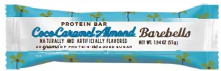 Barebells Coconut Caramel Almond Protein Bar - 1.94 oz 12ct