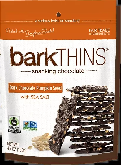 barkTHINS, Dark Chocolate Pumpkin Seed with Sea Salt, 4.7 oz