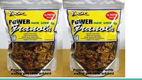 Basic Power, Gluten Free Granola, 10 Ounce