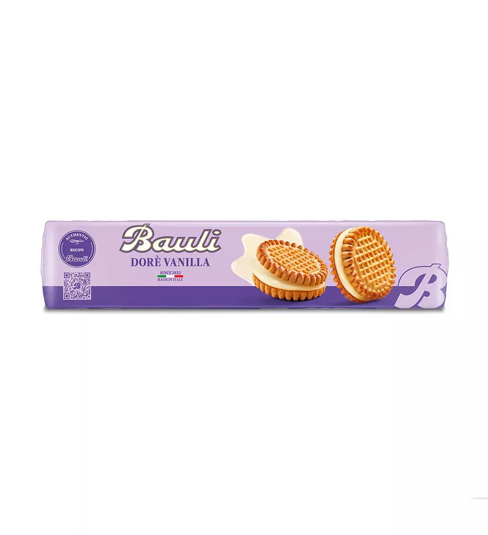 Bauli Dore’ Cookies Vanilla Cream, 5.2 oz | 150g
