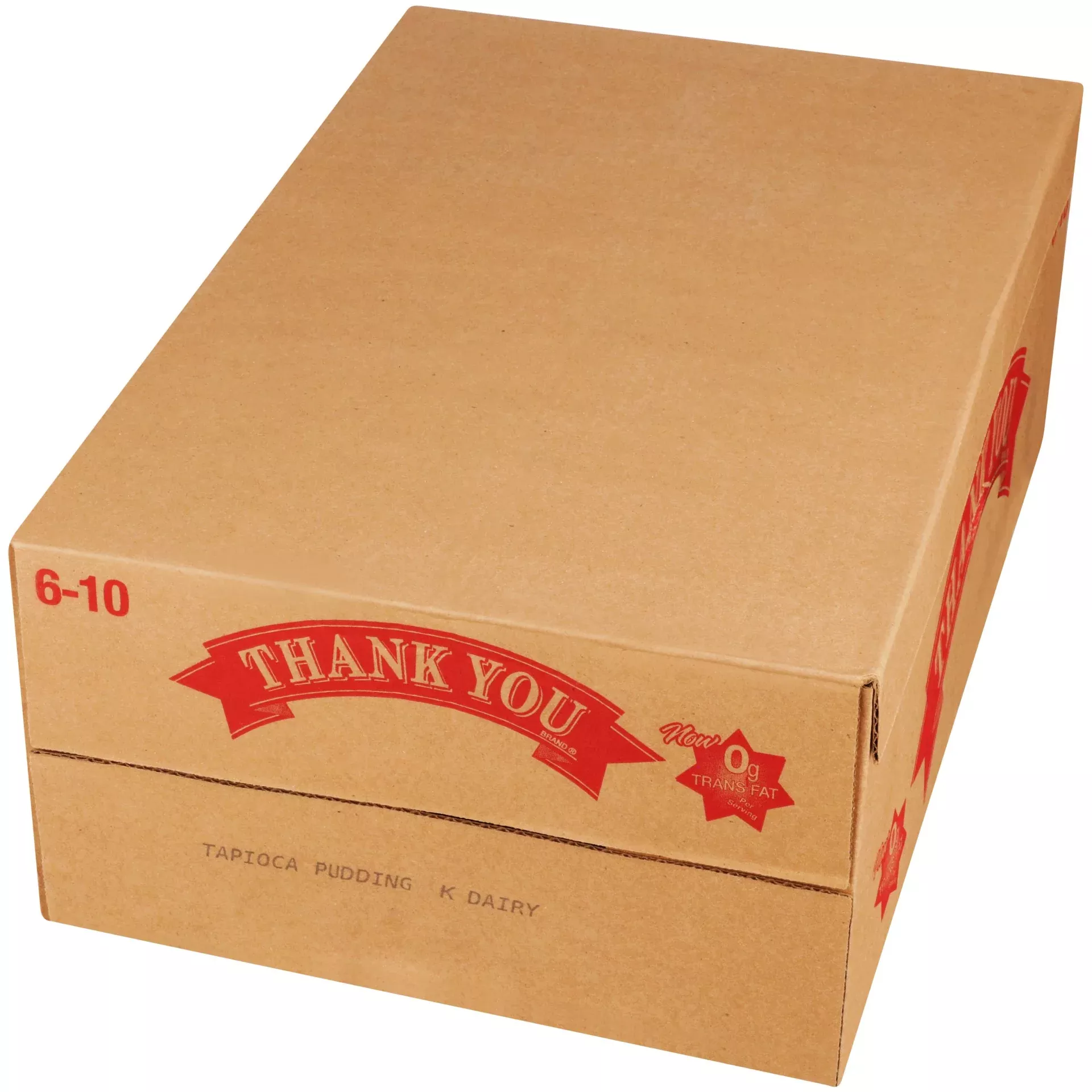 Bay Valley Foods Thank You Tapioca Pudding Case of 108 Ounce Size - 6 Per Case