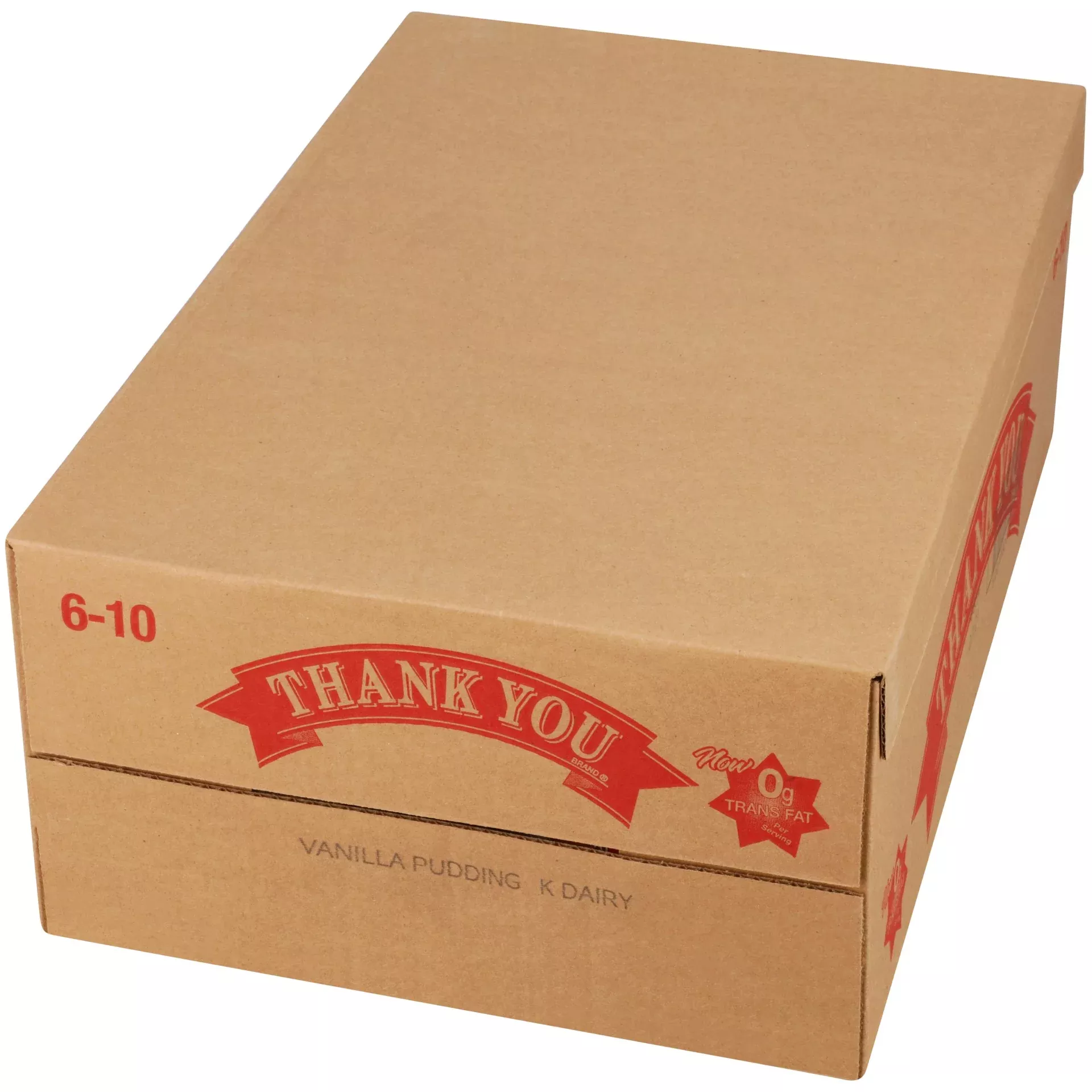 Bay Valley Foods Thank You Vanilla Pudding Case of 112 Ounce Size - 6 Per Case