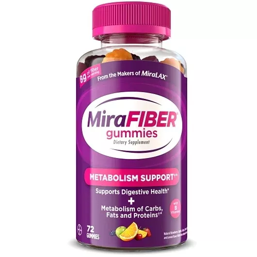 Bayer Mirafiber Gummy 72 Count 2 Dozen