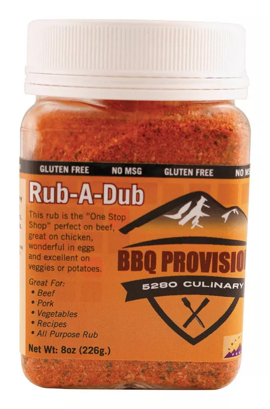 Bbq Rub Rub-A-Dub 8Oz (Pack Of 1)