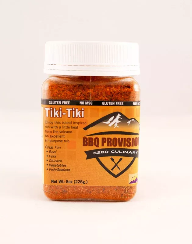 Bbq Rub Tiki Tiki 8Oz (Pack Of 1)