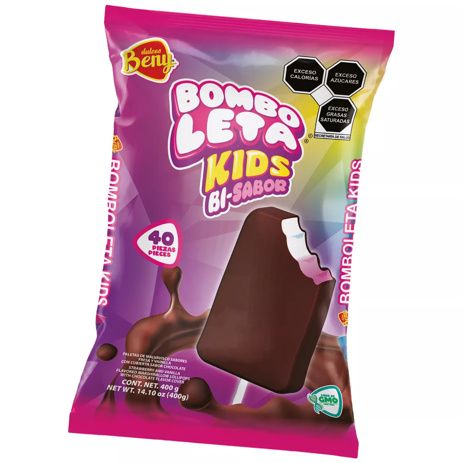 Beny Bomboleta Kids 2 Flavor 40ct