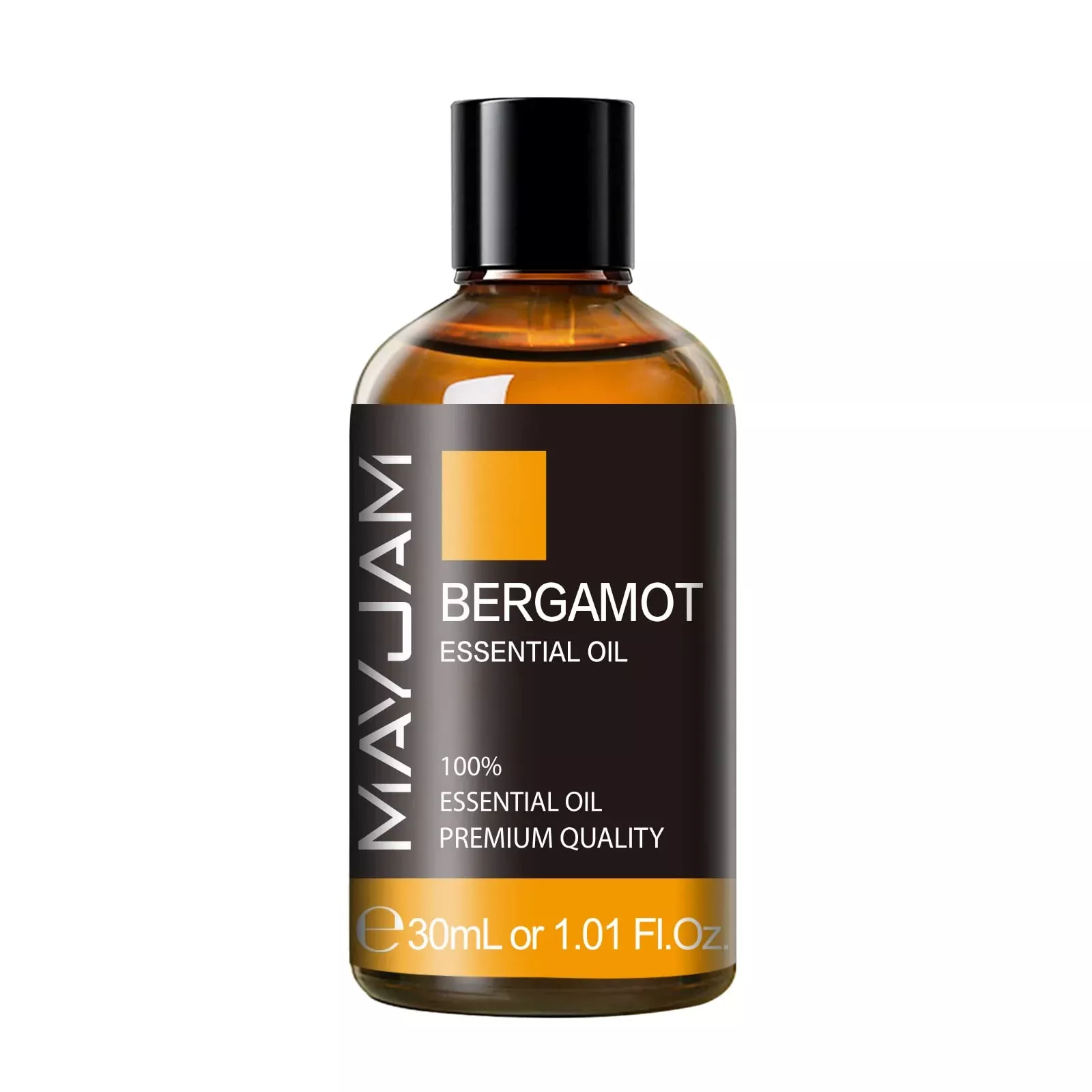 Bergamot Essential Oil 30Ml/1.01Fl.Oz, Mayjam Premium Bergamot Oils For Diffuser, Soap Making, Candle Making, Long Lasting Scent