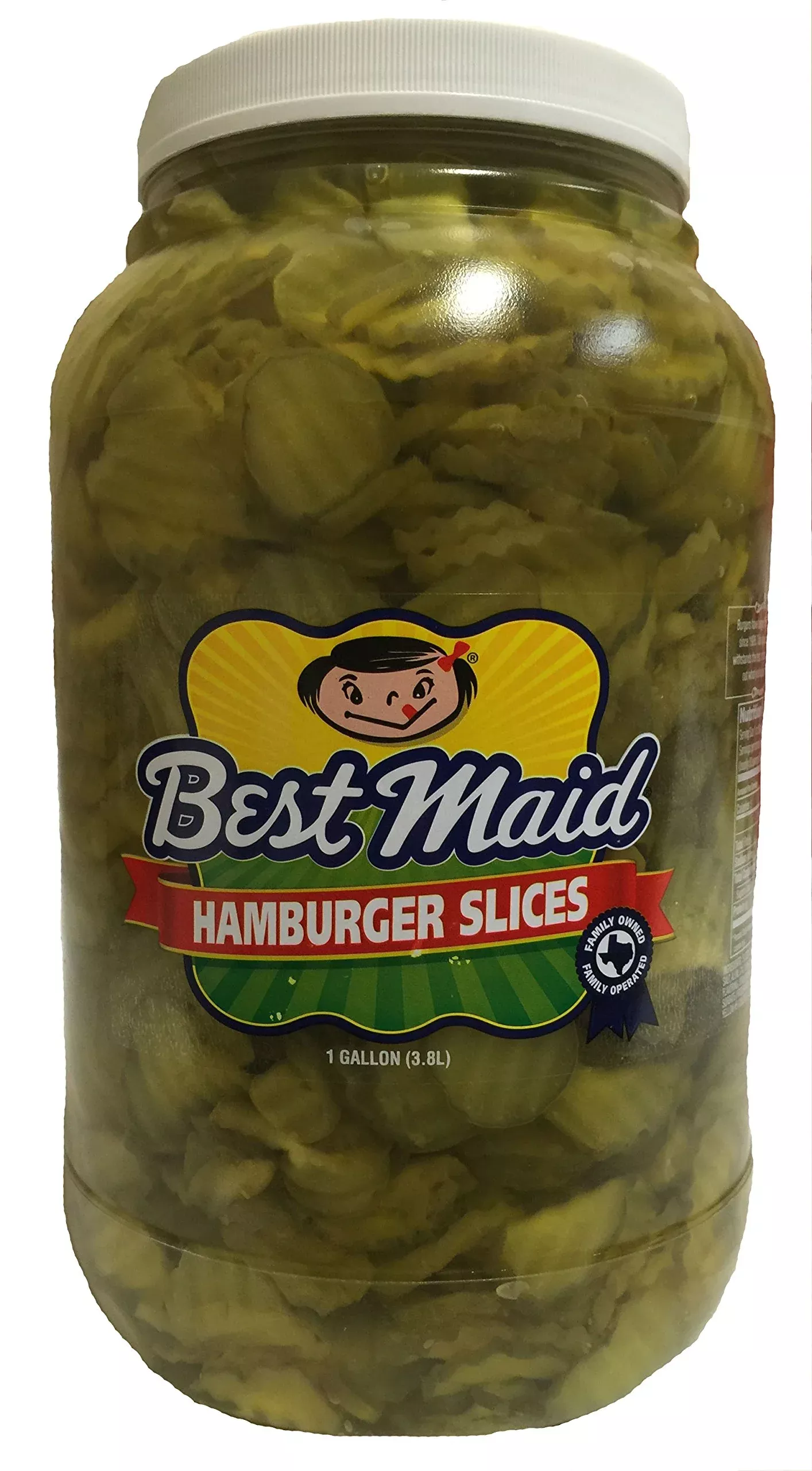 Best Maid Hamburger Slices 1 Gal