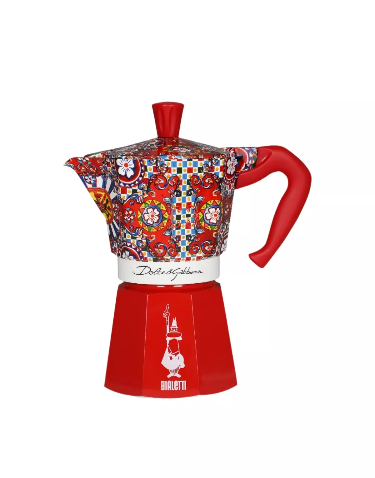 Bialetti Moka Dolce & Gabbana Stovetop Espresso Maker, Carretto