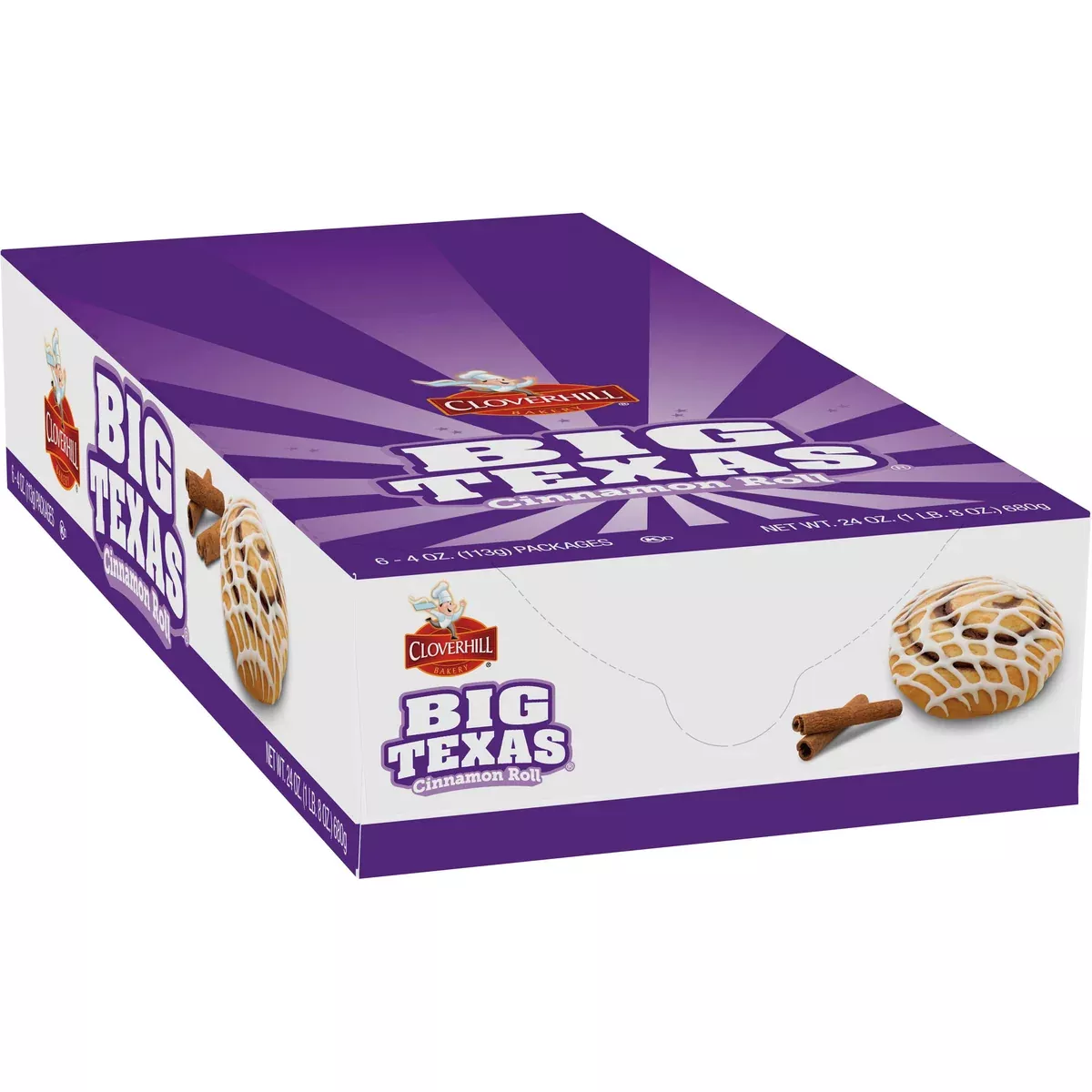 Big Texas Cinnamon Roll 4oz