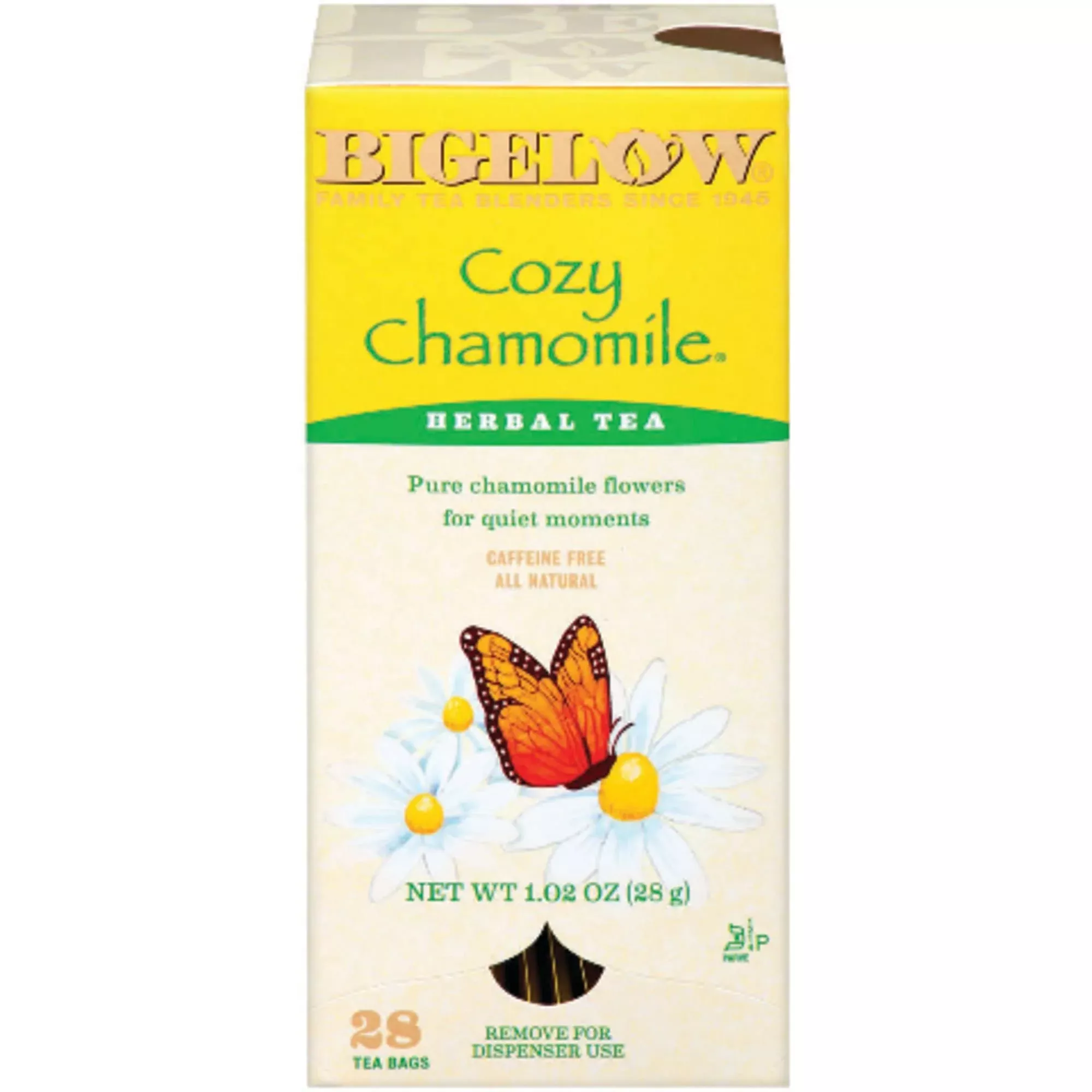 Bigelow Cozy Chamomile Tea Bags, Box Of 28