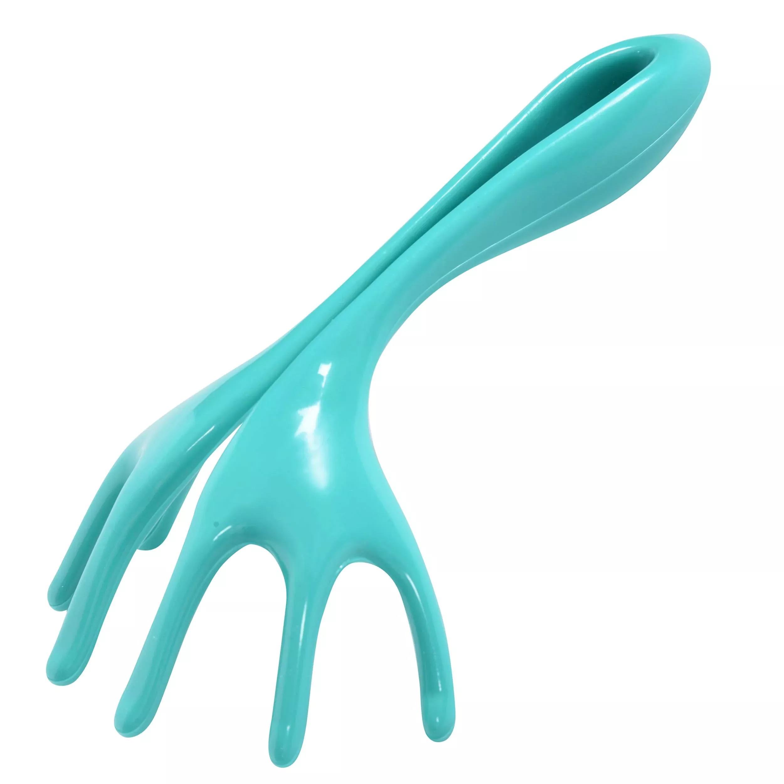 BioSwiss Teal Head Massager - Handheld Scalp & Temple Massage Tool for