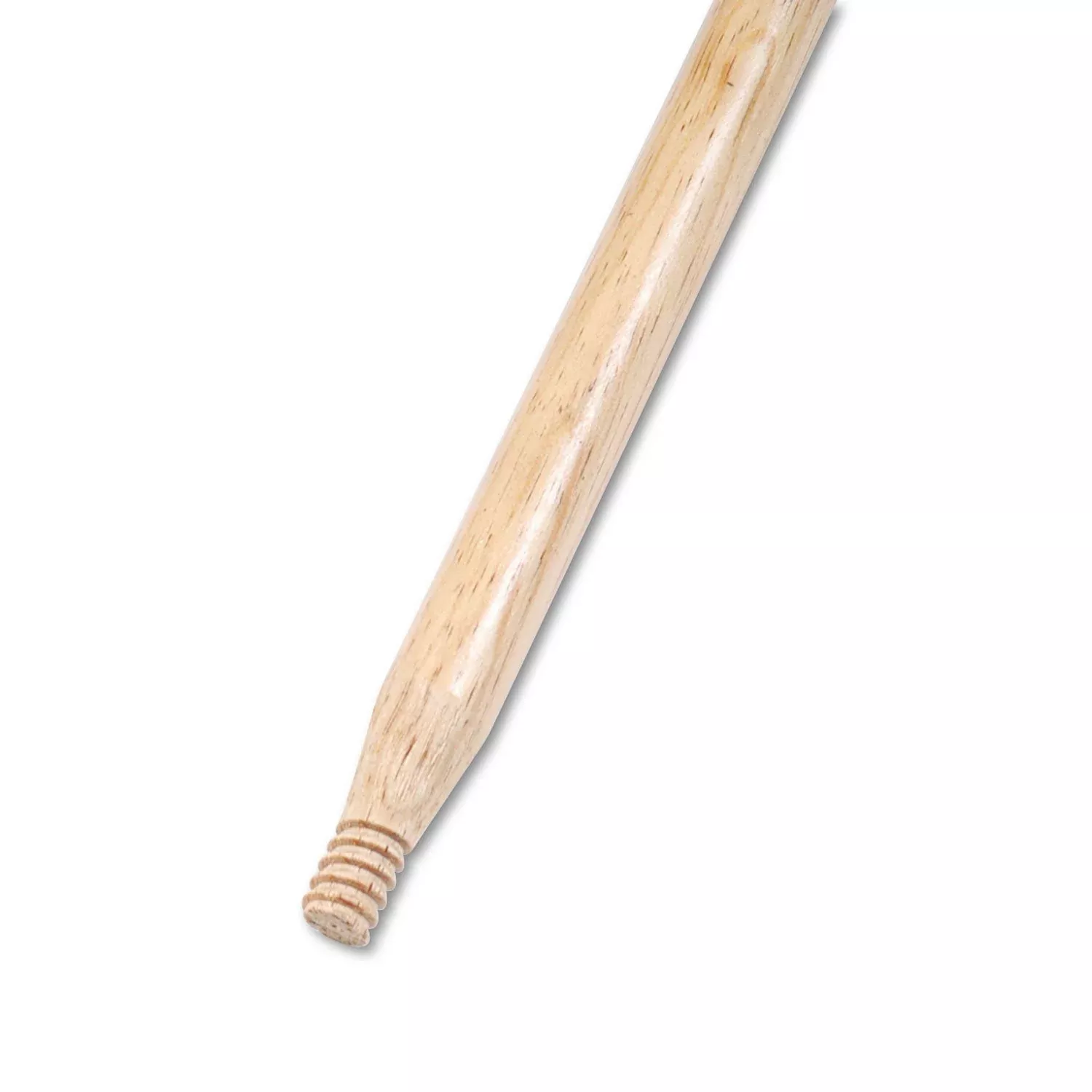 Boardwalk 137 Heavy-Duty Threaded End Lacquered Hardwood Broom Handle,