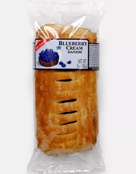 Bon Appetit Large Gourmet Blueberry Cream Danishes, 5oz