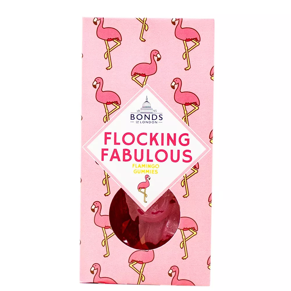 Bonds Flocking Fabulous Flamingo Gummies (UK) - 140g