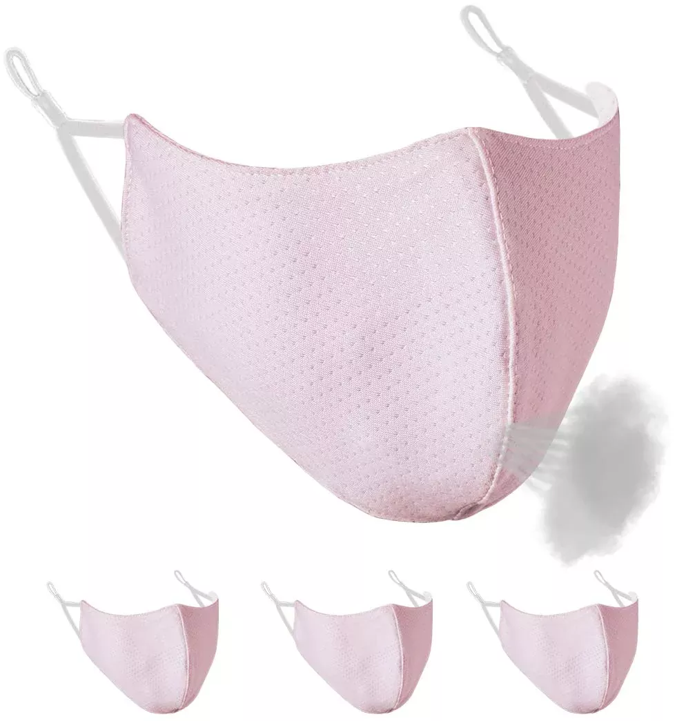 Borgasets Face Mask Reusable For Women Youth Adjustable Breathable Com