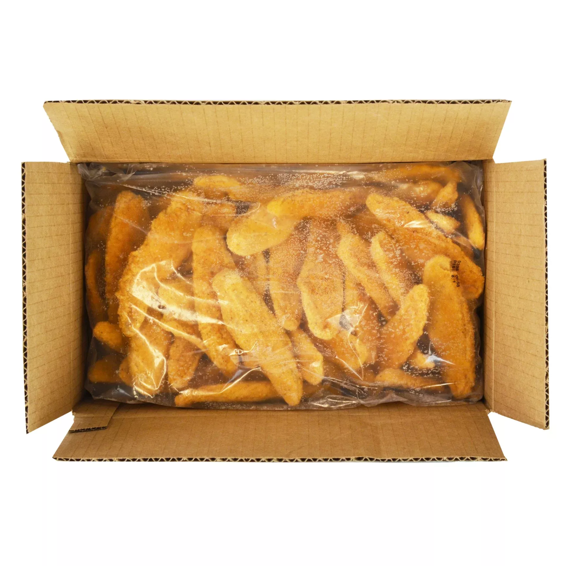 Brakebush(r) Smartshapes(r) Gold'n'spice(r) Breaded Enriched Breast Strips Fully Cooked 5 1.1 Ounce